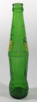 Fruit Soda Juicy Lemon 9 3/8" Tall 240mL Green Glass Soda Pop Bottle