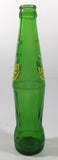 Fruit Soda Juicy Lemon 9 3/8" Tall 240mL Green Glass Soda Pop Bottle