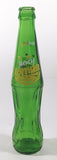 Fruit Soda Juicy Lemon 9 3/8" Tall 240mL Green Glass Soda Pop Bottle