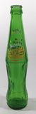 Fruit Soda Juicy Lemon 9 3/8" Tall 240mL Green Glass Soda Pop Bottle