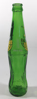 Fruit Soda Juicy Lemon 9 3/8" Tall 240mL Green Glass Soda Pop Bottle