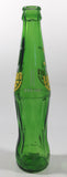 Fruit Soda Juicy Lemon 9 3/8" Tall 240mL Green Glass Soda Pop Bottle