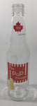 The Pop Shoppe Pineapple 9" Tall 355mL Clear Glass Soda Pop Bottle