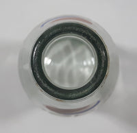 Pepsi 8 3/4" Tall 237mL Embossed Clear Glass Soda Pop Bottle