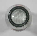 Pepsi 8 3/4" Tall 237mL Embossed Clear Glass Soda Pop Bottle