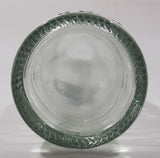 Pepsi 8 3/4" Tall 237mL Embossed Clear Glass Soda Pop Bottle