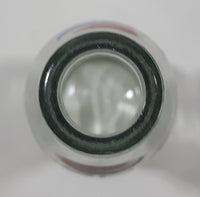Pepsi 8 3/4" Tall 237mL Embossed Clear Glass Soda Pop Bottle