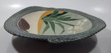 Vintage O.S.K. Line Japanese Hand Painted Lacquerware Bowl Dish