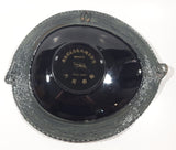 Vintage O.S.K. Line Japanese Hand Painted Lacquerware Bowl Dish