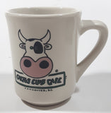 Cactus Club Cafe Vancouver, B.C. Cow Themed Ultima China 3 3/4" Tall Ceramic Coffee Mug Cup