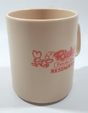 Rare Vintage Ricky's Pancake House Restaurants 3 3/4" Tall Plastic Coffee Mug Cup
