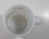 Vintage Glasbake Winchell's Donut House 3 1/2" Tall Milk Glass Coffee Mug Cup