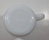 Vintage Glasbake Winchell's Donut House 3 1/2" Tall Milk Glass Coffee Mug Cup
