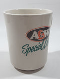 A & W Special Blend 3 3/4" Tall Ceramic Coffee Mug Cup