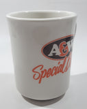 A & W Special Blend 3 3/4" Tall Ceramic Coffee Mug Cup