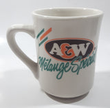 A & W Special Blend 3 3/4" Tall Ceramic Coffee Mug Cup