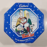 Cadbury Time Out For the Holidays Christmas Themed Tin Metal Container