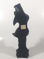 Vintage 1977 Coco Joe's Hawaii Hula Girl Dreams 8 1/4" Tall Carved Lava Rock Figurine Sculpture