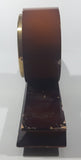 Vintage Vesna Soviet Union USSR Russian 15 3/4" Wide Wood Cased Key Wind Mantle Clock Needs Repair