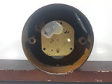 Vintage Vesna Soviet Union USSR Russian 15 3/4" Wide Wood Cased Key Wind Mantle Clock Needs Repair