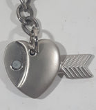 I Love Heart Shape with Arrow Metal Key Chain