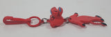 Vintage 1980s John Stanley Pink Panther Shaped Plastic Key Chain Clip
