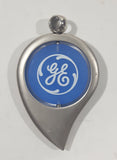 GE General Electric Water Drop Shaped 1 1/4" x 2" Key Chain Pendant