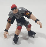 1999 Hot Wheels Motorized X-V Xtreme Skateboard Grinder Tony Hawk Figure 2 1/2" Tall