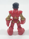 2014 Hasbro Marvel Super Hero Adventure Iron Man Tony Stark 2 1/2" Tall Toy Action Figure C-023E