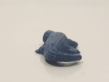 Dark Blue Rubber Lizzard 2 1/4" Long Toy Figure