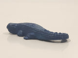 Dark Blue Rubber Lizzard 2 1/4" Long Toy Figure