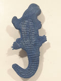 Dark Blue Rubber Lizzard 2 1/4" Long Toy Figure