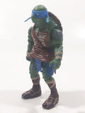 2014 Playmates Paramount Pictures TMNT Teenage Mutant Ninja Turtles Leonardo 4 3/4" Tall Toy Action Figure