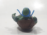 2014 Playmates Paramount Pictures TMNT Teenage Mutant Ninja Turtles Leonardo 4 3/4" Tall Toy Action Figure
