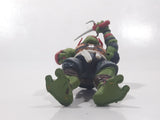2015 Playmates Paramount Pictures TMNT Teenage Mutant Ninja Turtles Raphael 5 1/2" Tall Toy Action Figure Talking with Sound