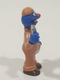 JHP Sesame Street Grover as Mechanic with Wrench 2 5/8" Tall PVC Toy Figure