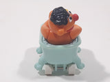 Applause Muppets Bert in Bath Tub with Rubber Ducky 2 1/2" Long Toy Vehicle