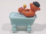 Applause Muppets Bert in Bath Tub with Rubber Ducky 2 1/2" Long Toy Vehicle