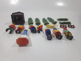 Snow White And The Seven Dwarfs Village Plastic Toy Characters with Trees, Building and Accessories Made in Hong Kong