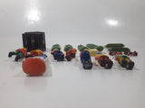 Snow White And The Seven Dwarfs Village Plastic Toy Characters with Trees, Building and Accessories Made in Hong Kong