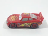2016 Disney Pixar Cars Lightning McQueen #95 Red Plastic Die Cast Toy Car Vehicle FCV94