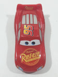 2016 Disney Pixar Cars Lightning McQueen #95 Red Plastic Die Cast Toy Car Vehicle FCV94