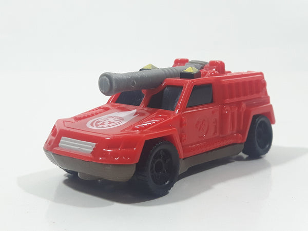 1994 Hot Wheels McDonald's Fire Truck Water Cannon Red Die Cast Toy Rescue Emergency Car Vehicle