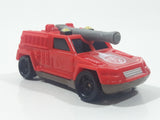 1994 Hot Wheels McDonald's Fire Truck Water Cannon Red Die Cast Toy Rescue Emergency Car Vehicle