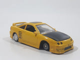 X-Concepts Modifiers Acura Integra Yellow Die Cast Toy Car Vehicle No Accessories Missing 3 Tires