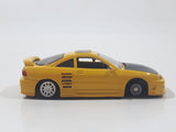 X-Concepts Modifiers Acura Integra Yellow Die Cast Toy Car Vehicle No Accessories Missing 3 Tires