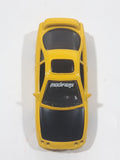 X-Concepts Modifiers Acura Integra Yellow Die Cast Toy Car Vehicle No Accessories Missing 3 Tires