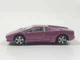 Maisto Lamborghini Diablo Metallic Purple Pink 1/64 Scale Die Cast Toy Dream Super Car Vehicle