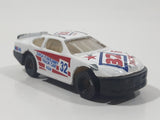 Unknown Brand ABS Racing #32 White Die Cast Toy Car Vehicle