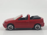 Maisto VW Golf GTI Convertible Red Die Cast Toy Car Vehicle